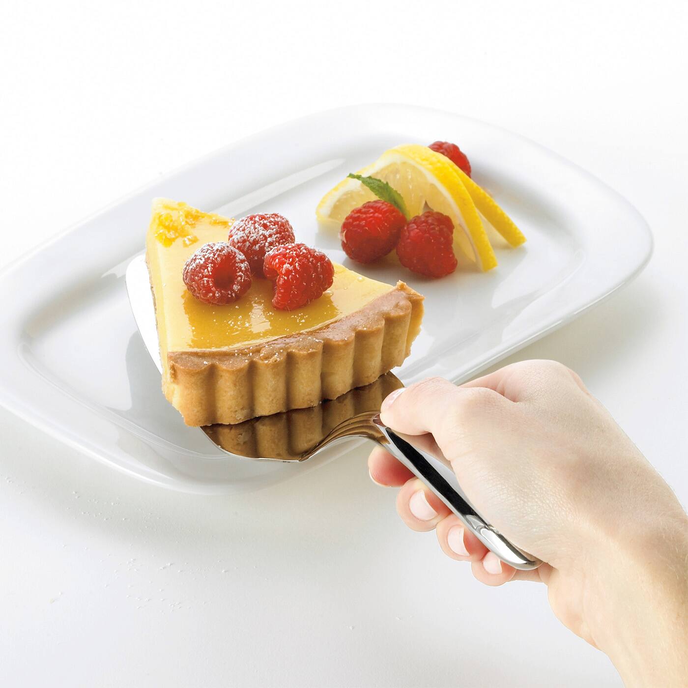 Alt View 1. Cuisipro - Stainless Steel Mini Tempo Pie Server - Silver.