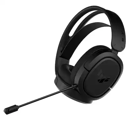 Front. ASUS - ASUS Asus TUF Gaming H1 Wireless - Black.