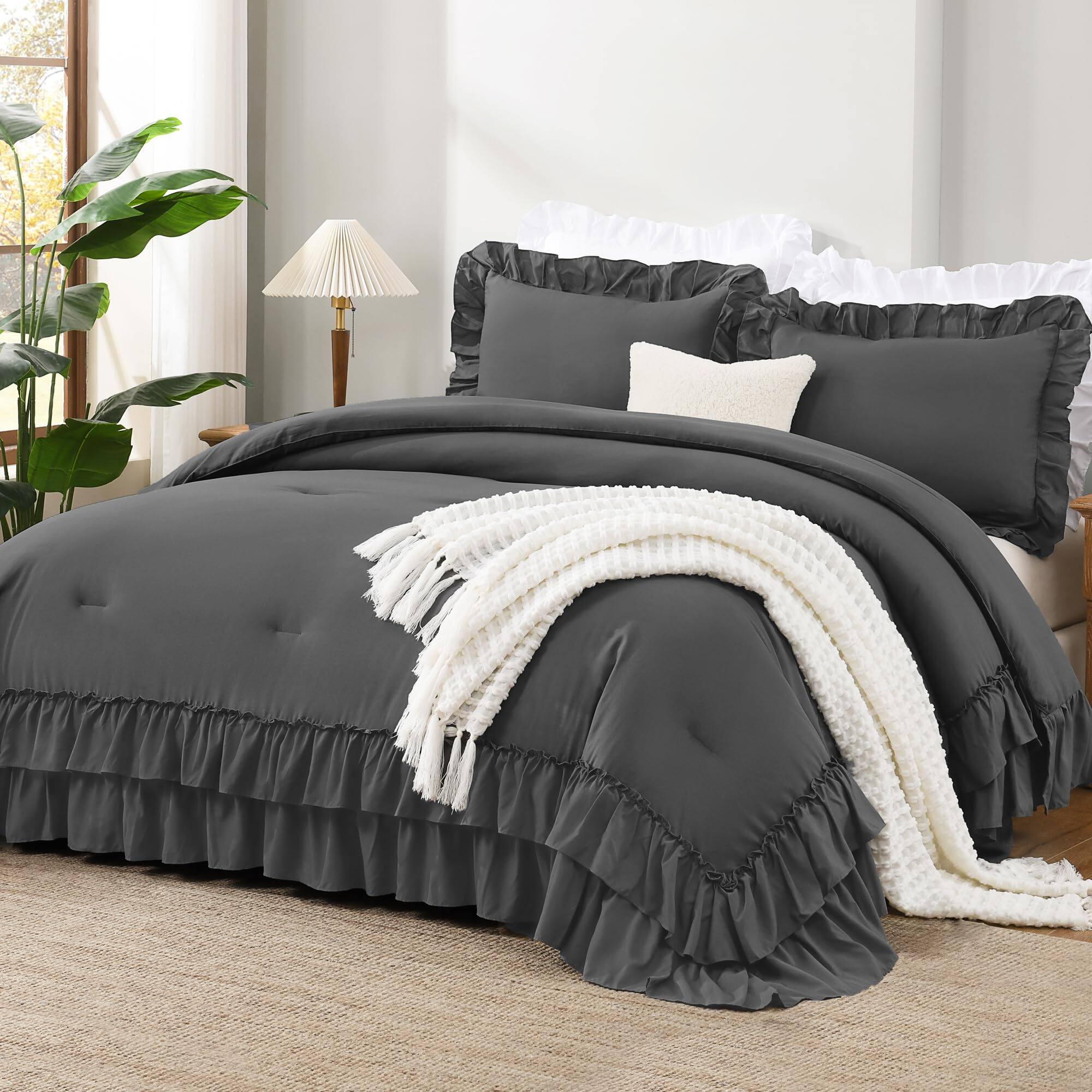 Dark Grey-Super King (120"x120")