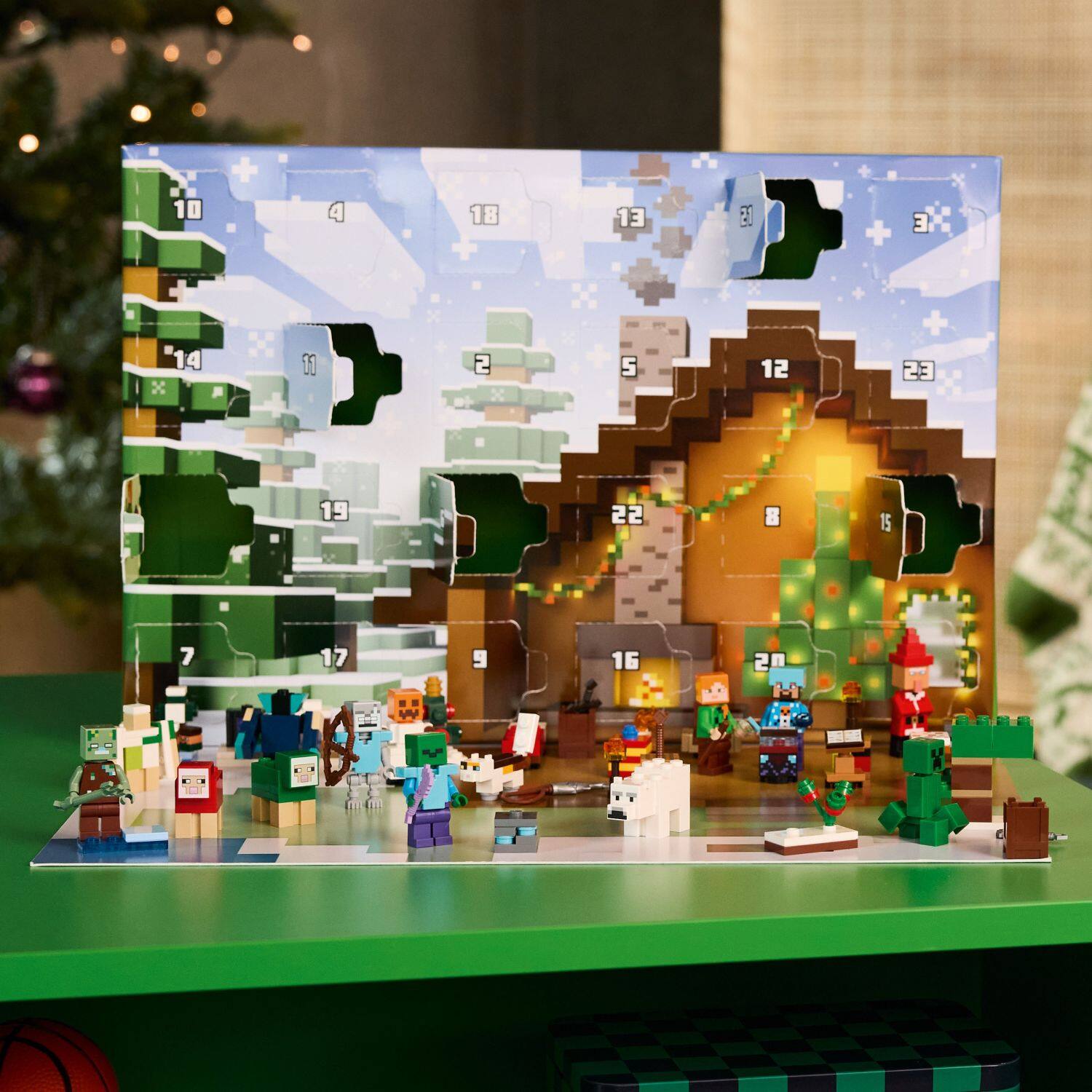 Alt View 13. LEGO - Minecraft Advent Calendar 2025 Kids Toy 21280.