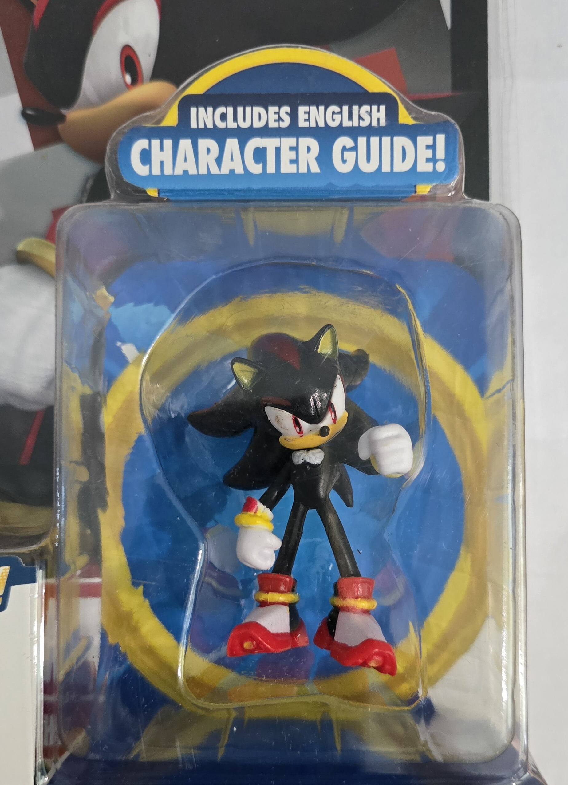 The text on the image reads: "INCLUDES ENGLISH CHARACTER GUIDE!"