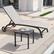 Alt View 6. Crestlive Products - Crestlive Products Aluminum Square Side Table Small Patio Coffee Bistro - Black.