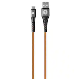 ToughTested - USB-C to USB-A Cable, 8 Feet - Black