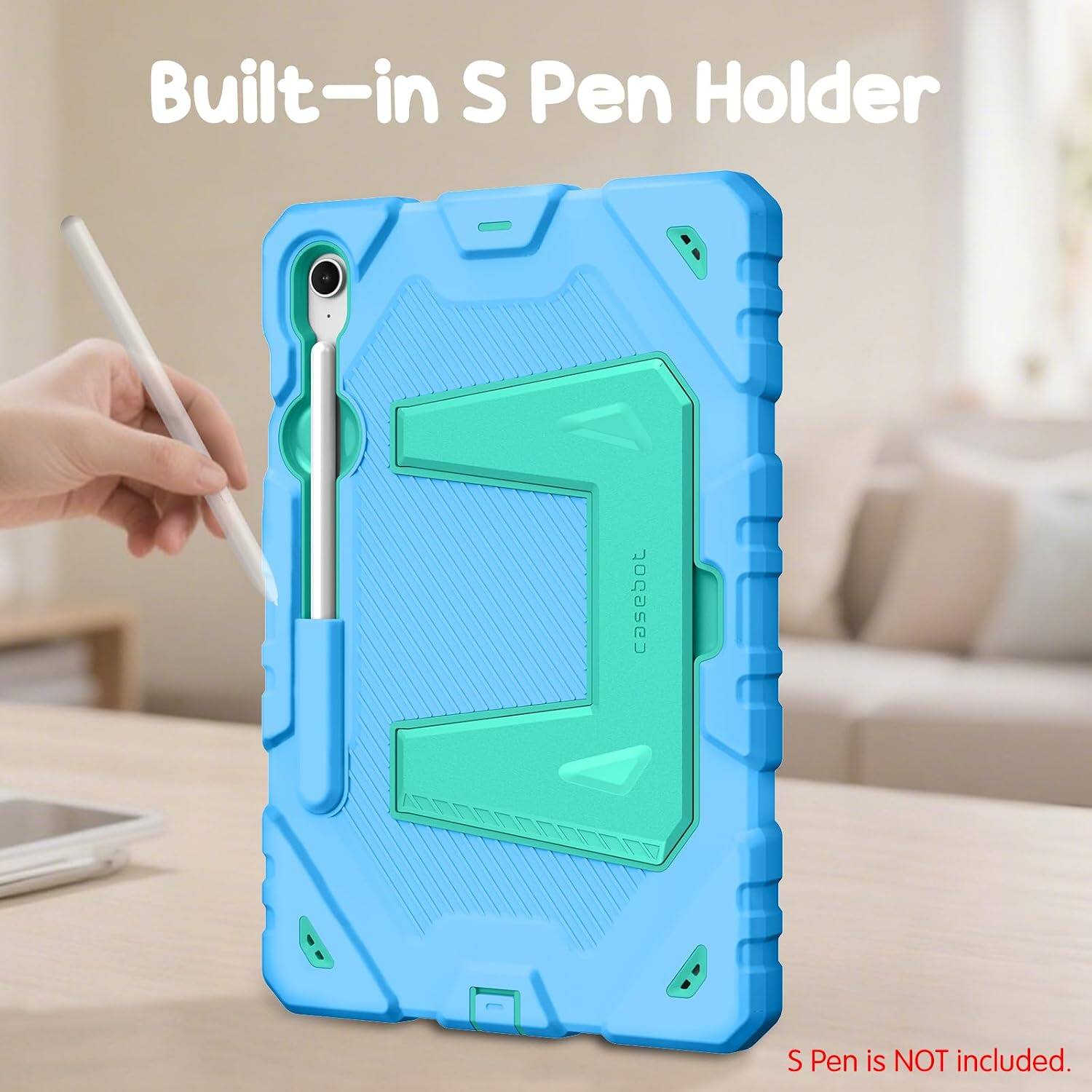 Built-in S Pen Holder

S Pen is NOT included.