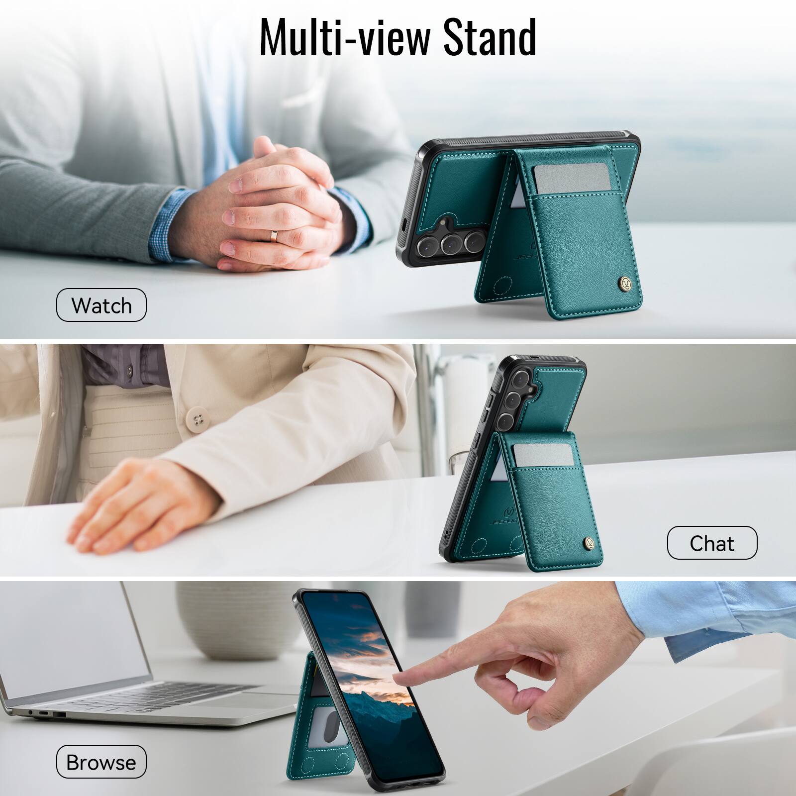 Multi-view Stand

- Watch
- Chat
- Browse