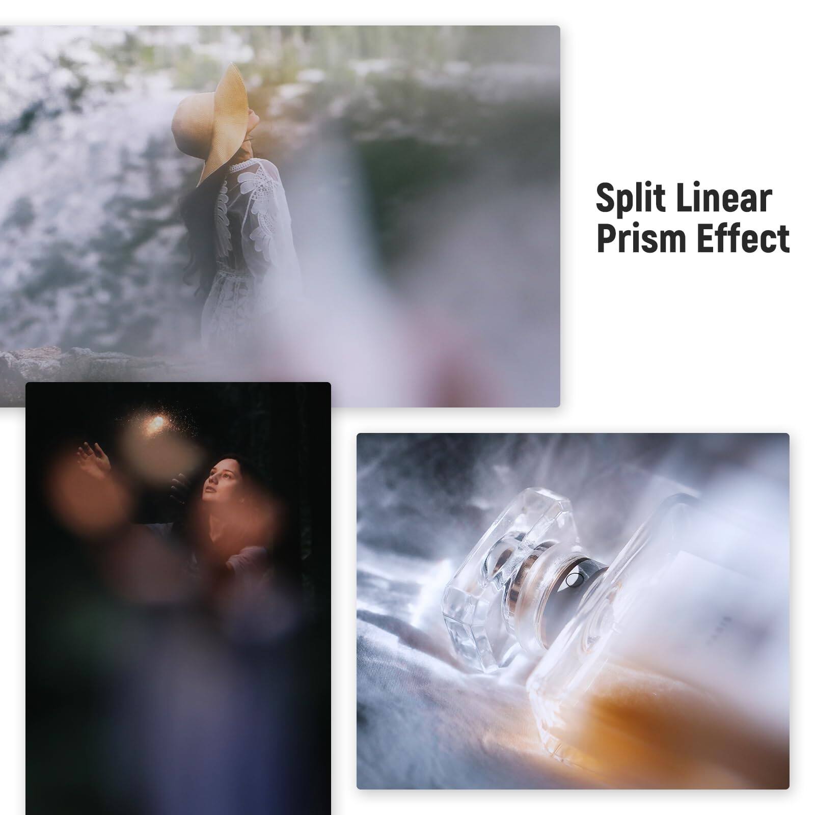 Split Linear Prism Effect