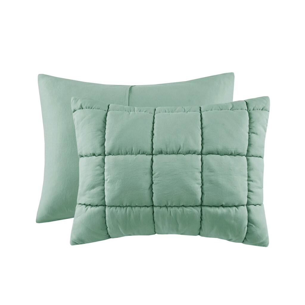 Alt View 2. Gracie Mills - Gracie Mills 3-PC Wonderland Comforter Mini Set - Sage.