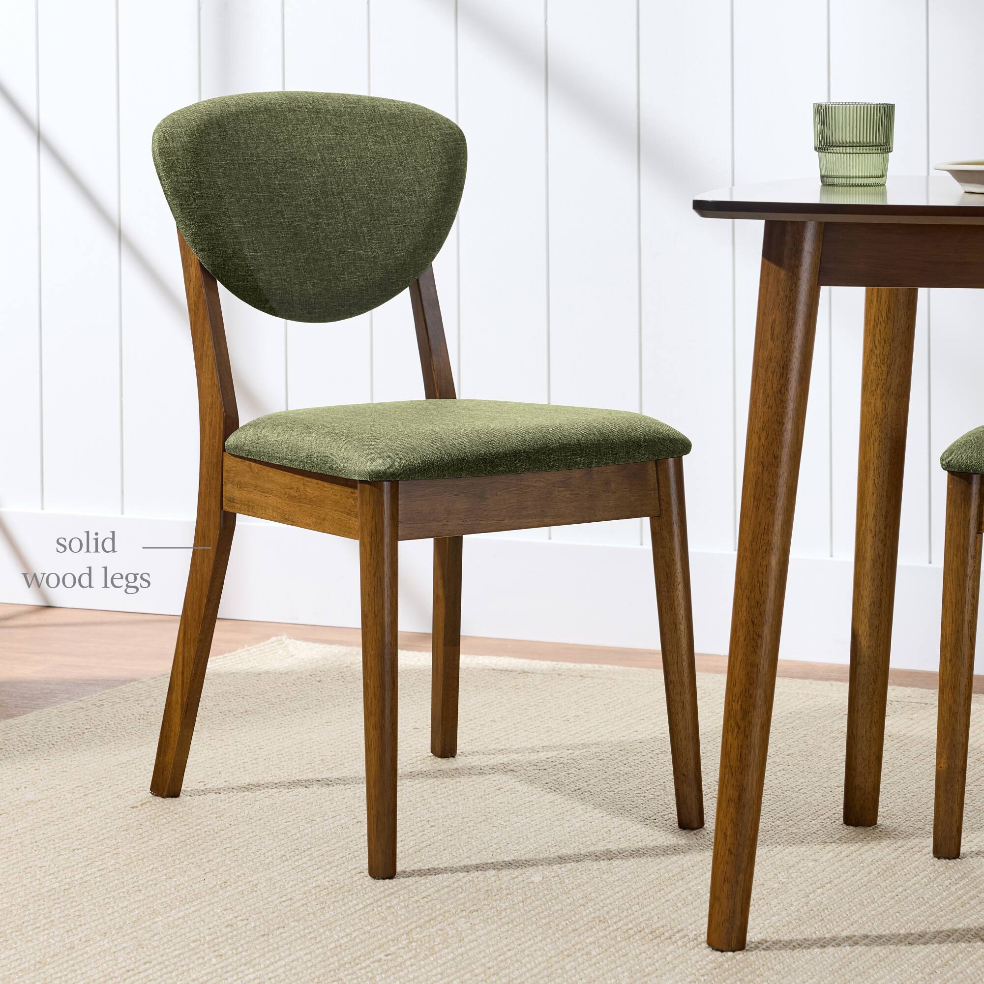 solid wood legs