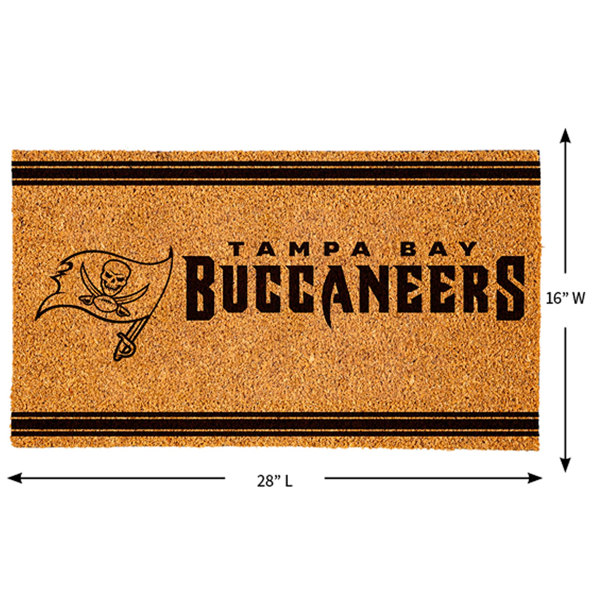 Tampa Bay Buccaneers 16" W 28" L