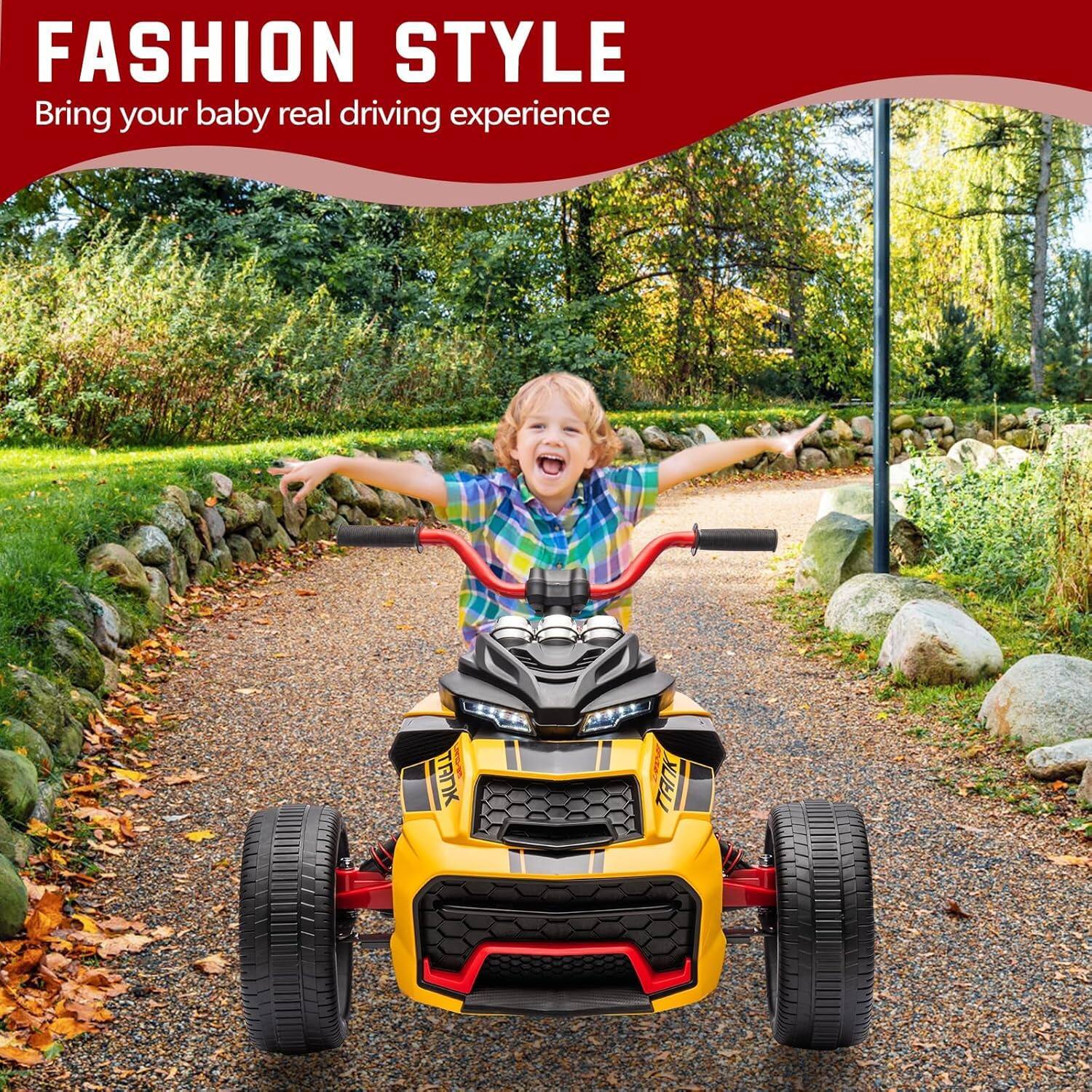 FASHION STYLE  
Bring your baby real driving experience