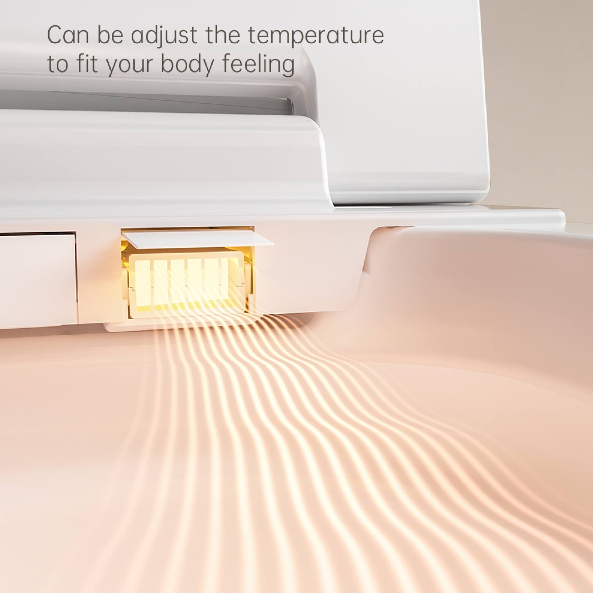 Can be adjust the temperature to fit your body feeling