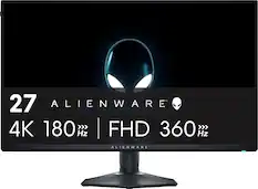 27 ALIENWARE 4K 180HZ FHD 360HZ