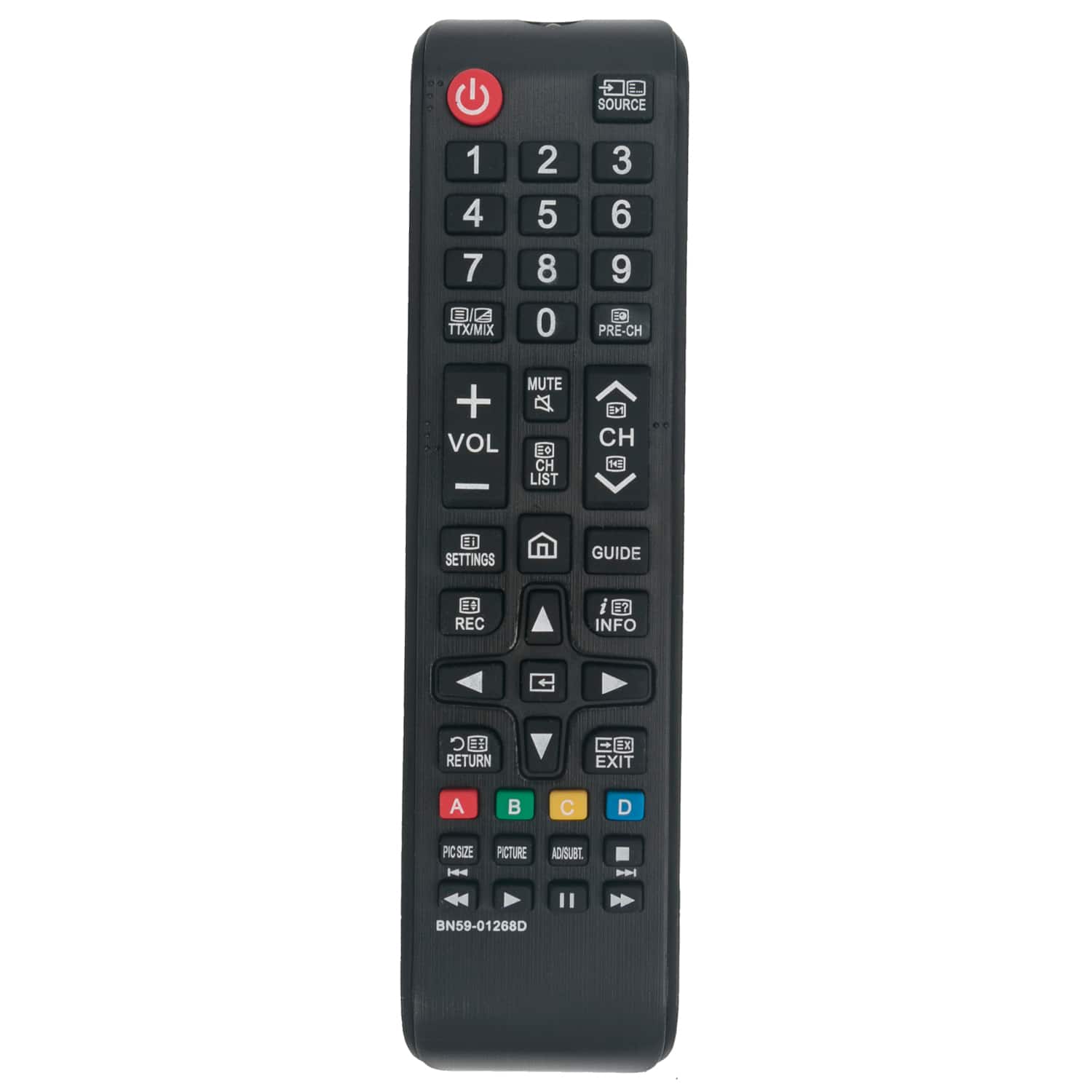 VINABTY - BN59-01268D Replace Remote Control Fits for Samsung TV UE40MU6100 UE43MU6100 UE49MU6100 UE50MU6100 - Black price history on PriceWatchPro