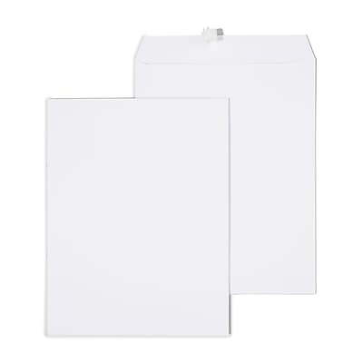 Front. Staples - Gummed Catalog Envelopes, 10"L x 13"H, 100/Box - White.