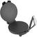 Alt View 6. Brentwood - Brentwood 12 Inch Stainless Steel Nonstick Electric Tortilla Maker - Silver.