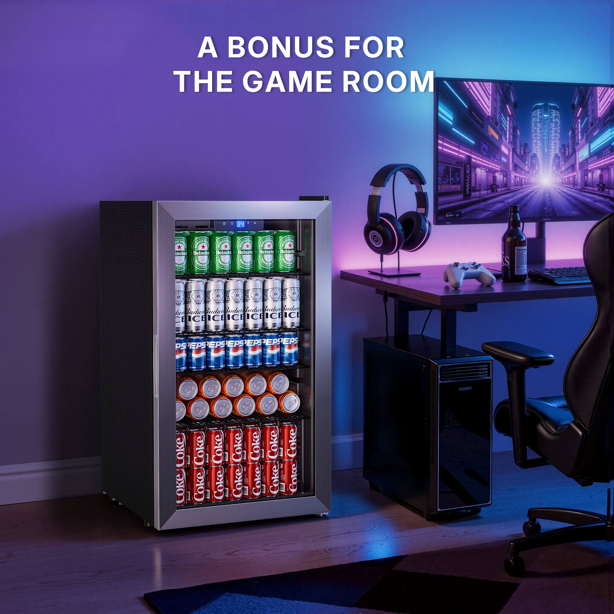 A BONUS FOR THE GAME ROOM

34

WANDWERA

Seinder

Beinein

Bolock

Bader Budive uder Beader Bandeca we Bandur CEICHICHICEICEICE

Coke Coke

Coke Coke

Coke Coke

Coke Coke

Coke Coke

Coke Coke

Coke Coke

MANKR