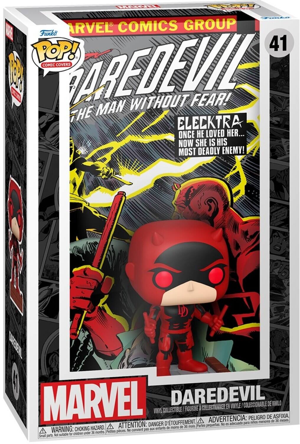 アメコミ FUNKO POP DAREDEVIL Amazon.com: POP Marvel: Daredevil - King Daredevil (PX