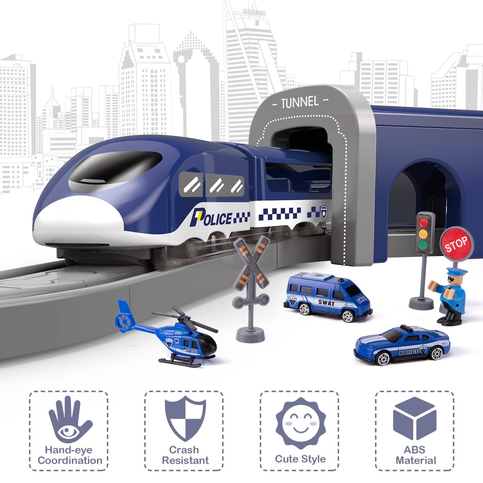 - Tunnel Police
- Stop SWAT
- Hand-eye Coordination
- Crash Resistant
- Cute Style
- ABS Material