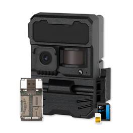 Yellowstone - Y2 Black Wide Lens Camera Bundle with Card Reader and Accessories