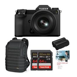 Fujifilm - GFX 50S II Medium Format Mirrorless Camera with 35-70mm Lens Bundle