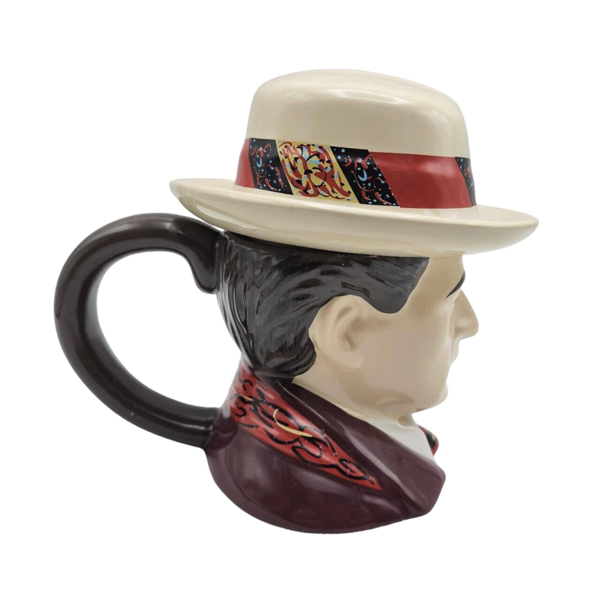 Alt View 3. Seven20 - Doctor Who The Seventh Doctor Ceramic 3D Mug Sylvester Mccoy - Off-White.