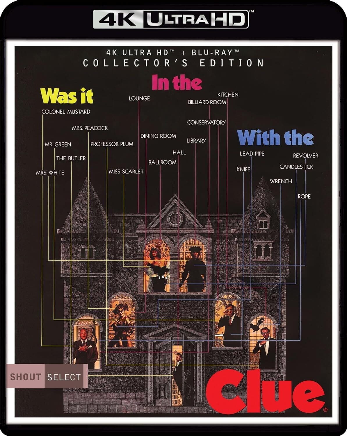 Clue (Collector's Edition)  - 4K Blu-Ray