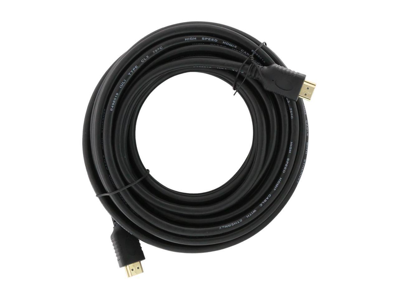 75C CL3 TYPE (UL) E498519 HIGH SPEED HDMI CABLE WITH ETHERNET