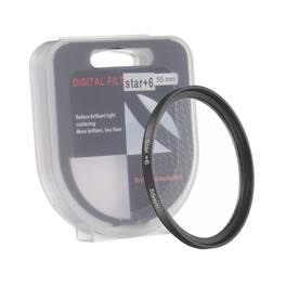 Unique Bargains - 55mm Star Filter, 8 Points Starburst Variable Twinkle Effect Ultra Slim Optical for Nikon DSLR