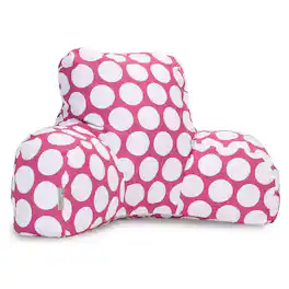Majestic Home - Reading Pillow Polka Dot (Large) Hot - Pink