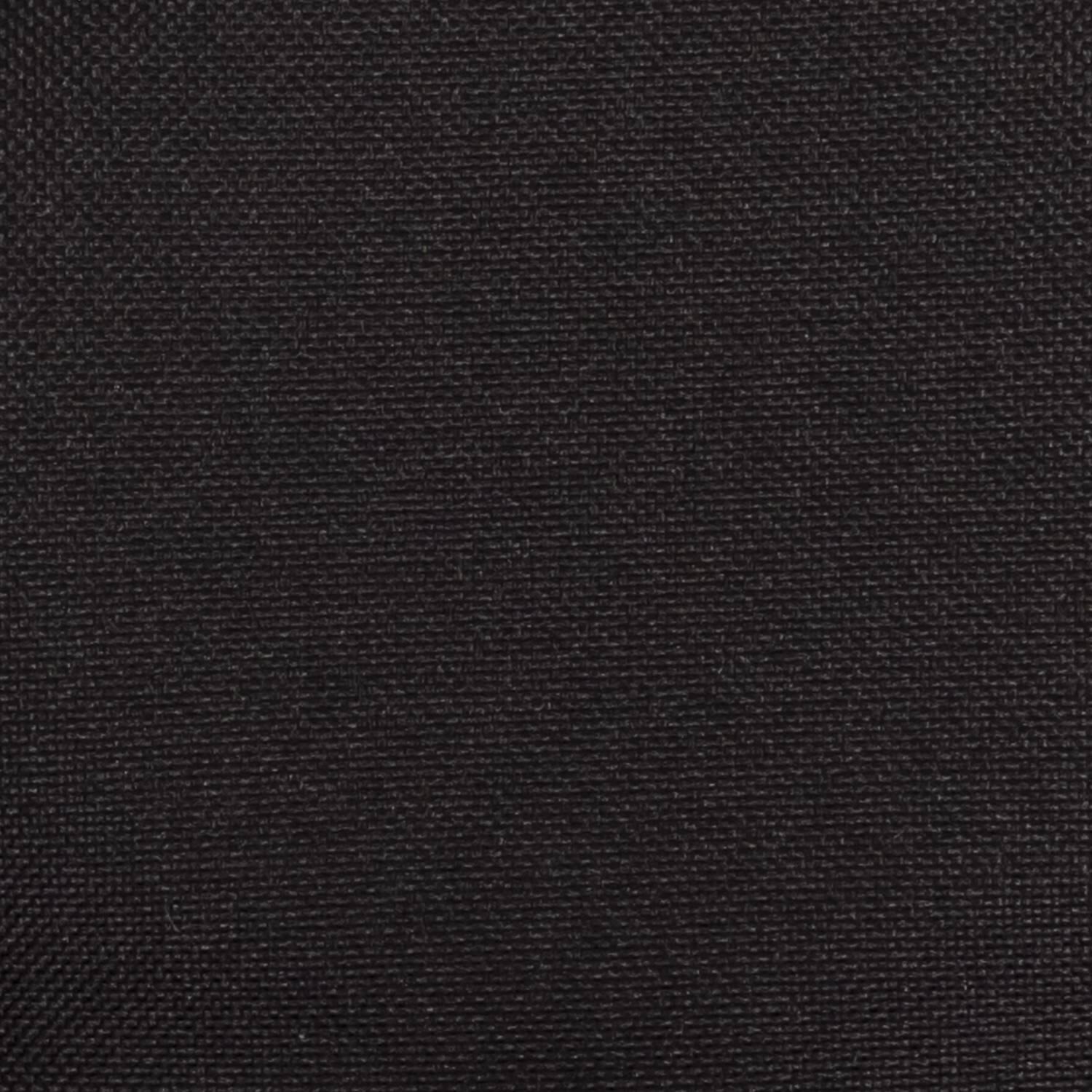 Alt View 1. Sweet Home Collection - Solid Color U Shaped Memory Foam 17" x 16" Chair Cushions, 2-Pack - Black.