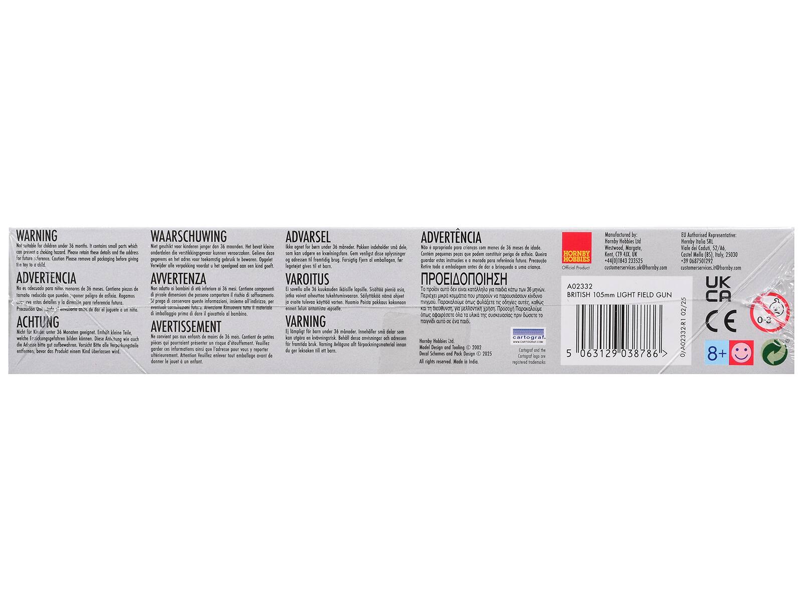 **WARNING**  
Not suitable for children under 36 months. It contains small parts which are a choking hazard. Please remove all packaging before giving to a child.  

**WAARSCHUWING**  
Niet geschikt voor kinderen jonger dan 36 maanden. Het bevat kleine delen die een smoorverstopping kunnen veroorzaken. Verwijder alle verpakking voordat u het kind een kind geeft.  

**ADVARSEL**  
Ikke anbefales for barn under 36 måneder. Pakken indeholder små deler, som kan være farlige for små børn. Forældre skal følge instruktioner, før de giver børn spil.  

**ADVERTENCIA**  
No es apropiado para niños menores de 36 meses. Contiene piezas pequeñas que pueden ser un peligro para los niños. Retire todas las piezas pequeñas antes de darlo a un niño.  

**AVVERTENZA**  
Non è adatto ai bambini sotto i 36 mesi. Contiene piccoli oggetti che possono essere un pericolo per i bambini. Rim