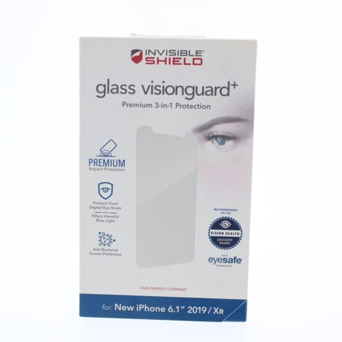 ZAGG - Screen Protector FIT Apple iPhone11/XR/ 6.1" 2019 Glass Elite Visionguard+ - Clear