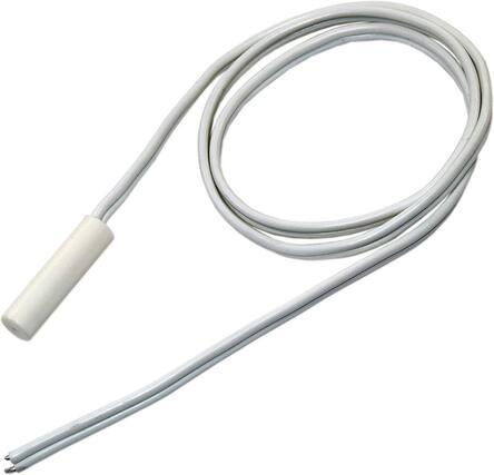 Front. HQRP - Refrigerator Thermistor Temperature Sensor Replacement for GE WR55X10025 20 in.