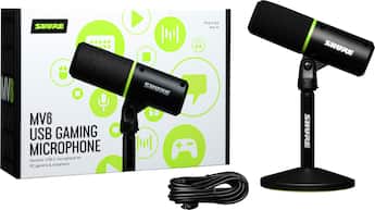 Shure MV6 Gaming & Streaming USB Microphone Plug & Play No drivers Shure MV6 Gaming & Streaming USB Microphone Plug & Play No drivers