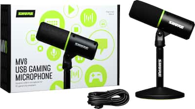 Shure MV6 USB Gaming Microphone Black MV6 - Best Buy Shure MV6 USB Gaming Microphone Black MV6 - Best Buy