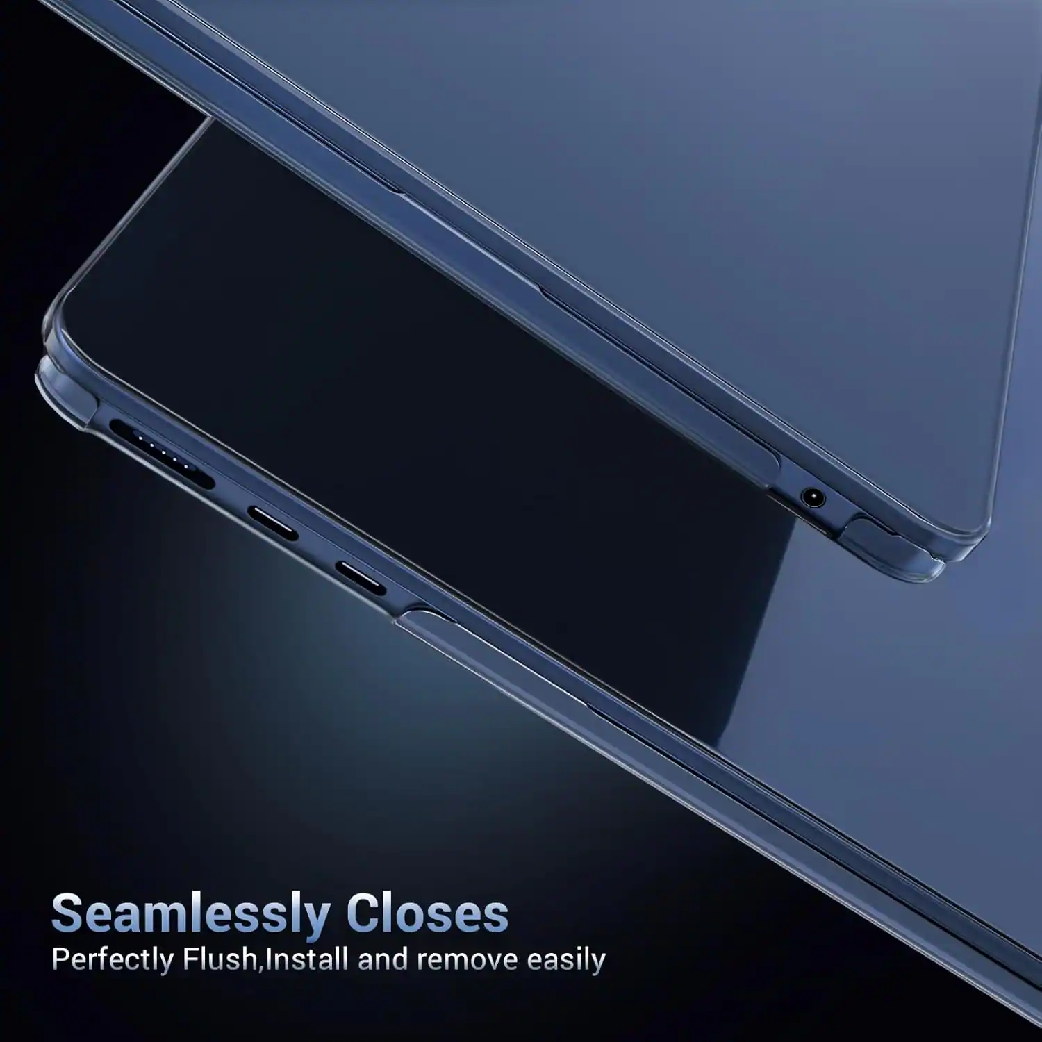 Seamlessly Closes  
Perfectly Flush, Install and remove easily