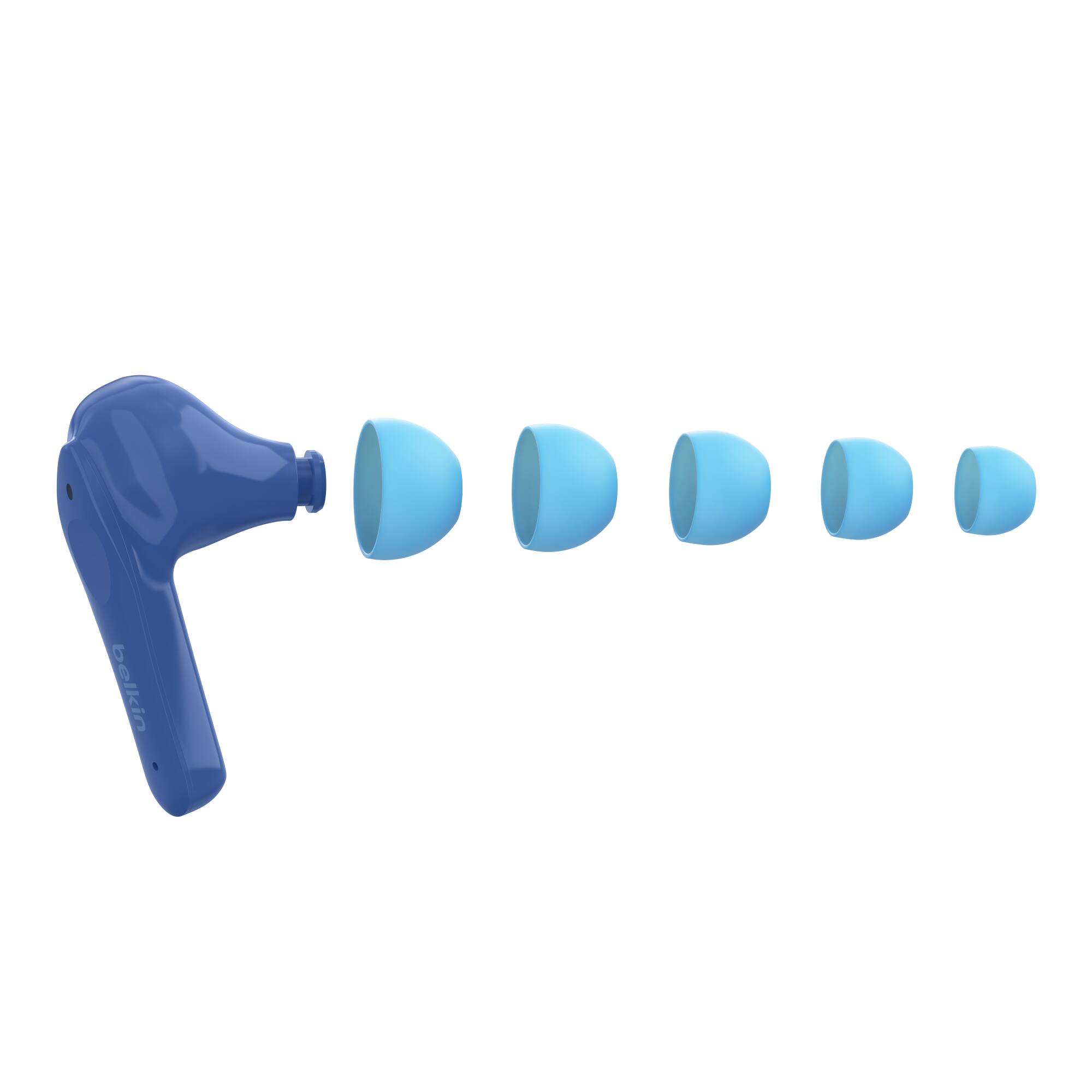 Alt View 13. Belkin - SoundForm™ Nano True Wireless Earbuds - Blue.