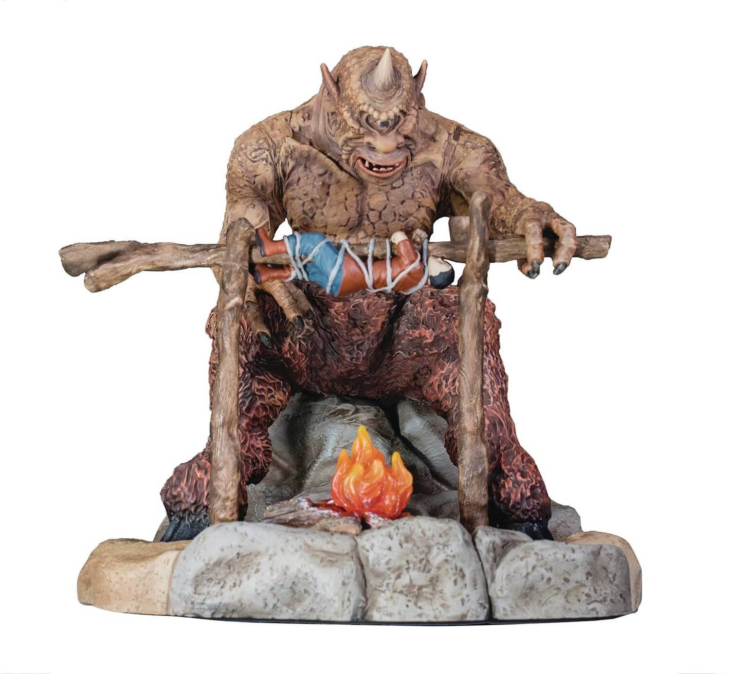 PopMarket - Ray Harryhausen - Ray Harryhausen - The 7th Voyage of Sinbad - Cyclops Barbeque Diorama Scene - COLLECTIBLES - Multicolor price history on PriceWatchPro