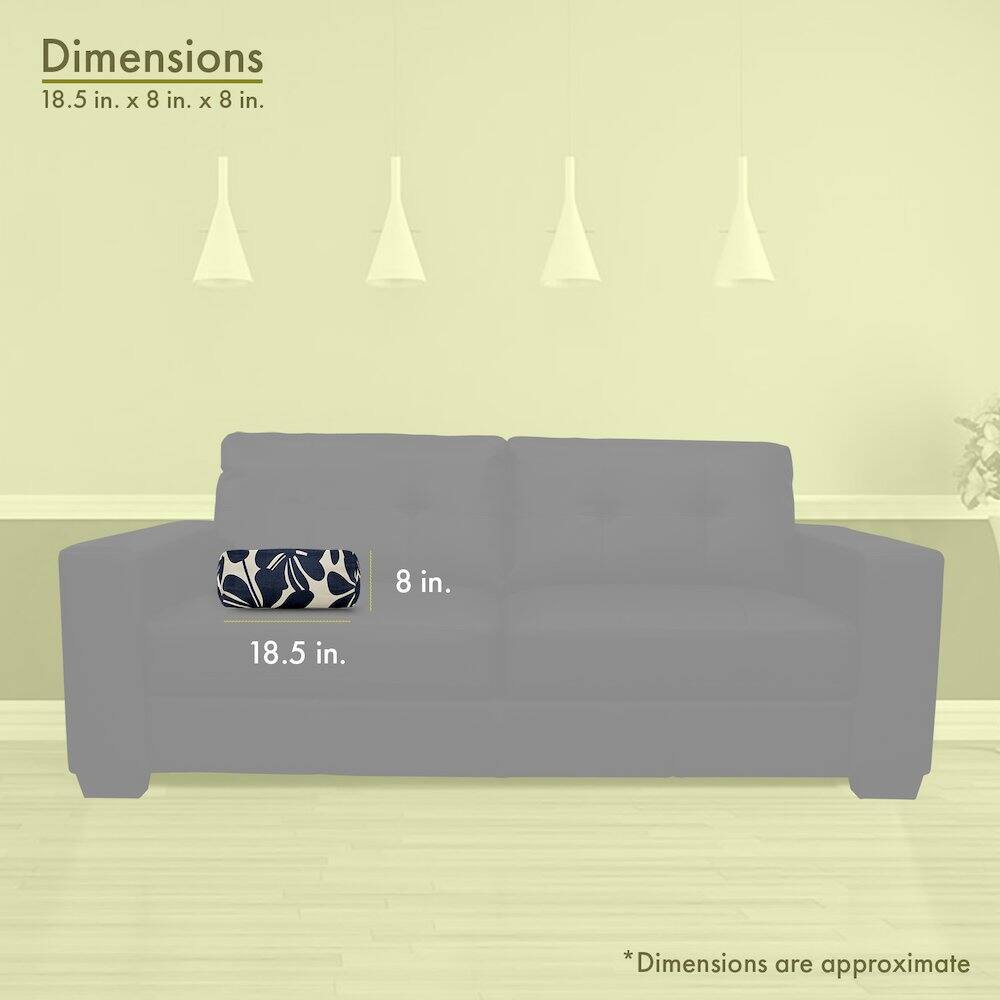 Dimensions  
18.5 in. x 8 in. x 8 in.  

8 in.  
18.5 in.  

*Dimensions are approximate
