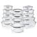 Back. Sorbus - Sorbus 28-Piece Glass Food Storage Containers with Lids - Airtight, Microwave, Fridge, Dishwasher, Oven Safe - Clear.