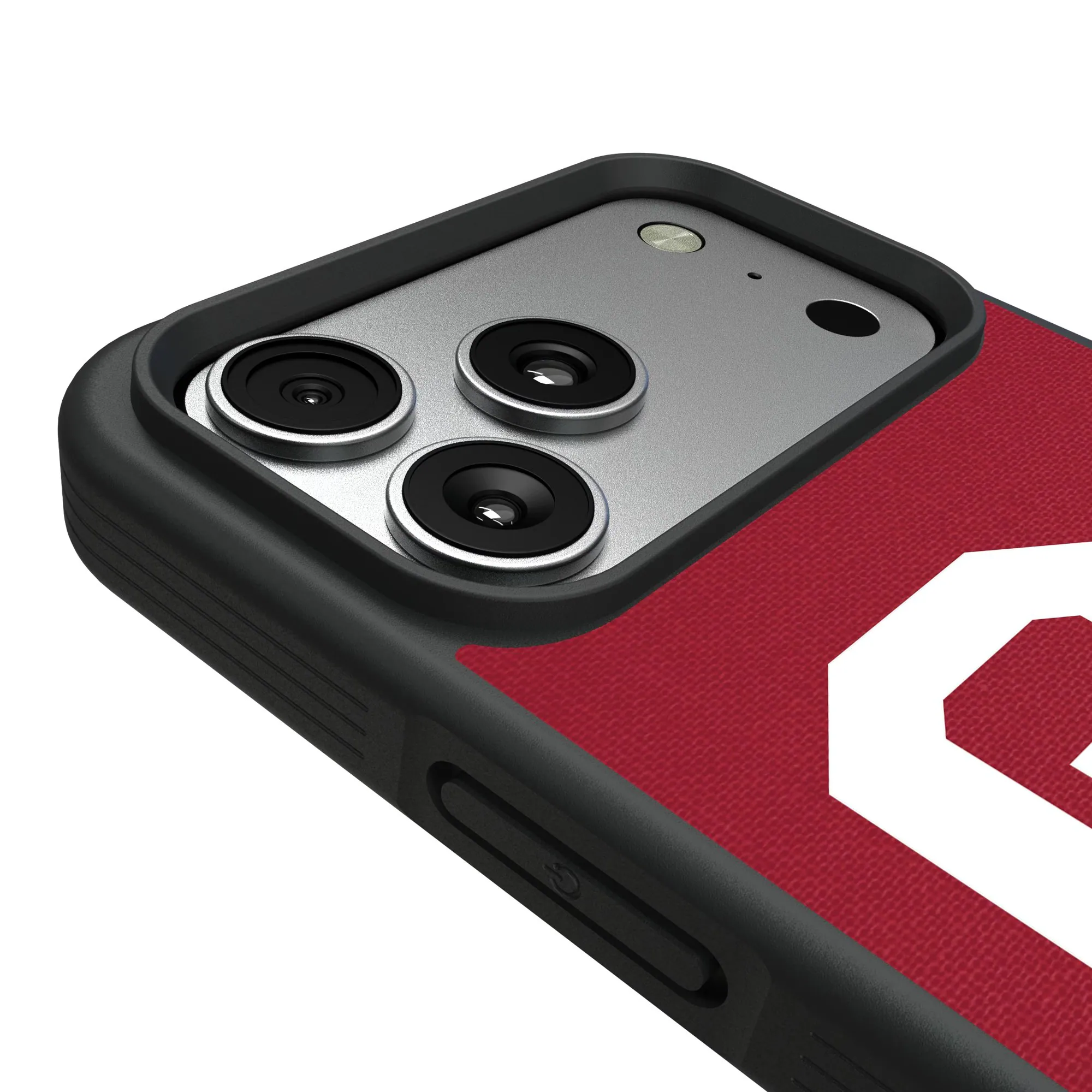 Alt View 2. Keyscaper - Oklahoma Sooners Bump Case with 8.2ft Drop Protection - 16 - Multicolor.