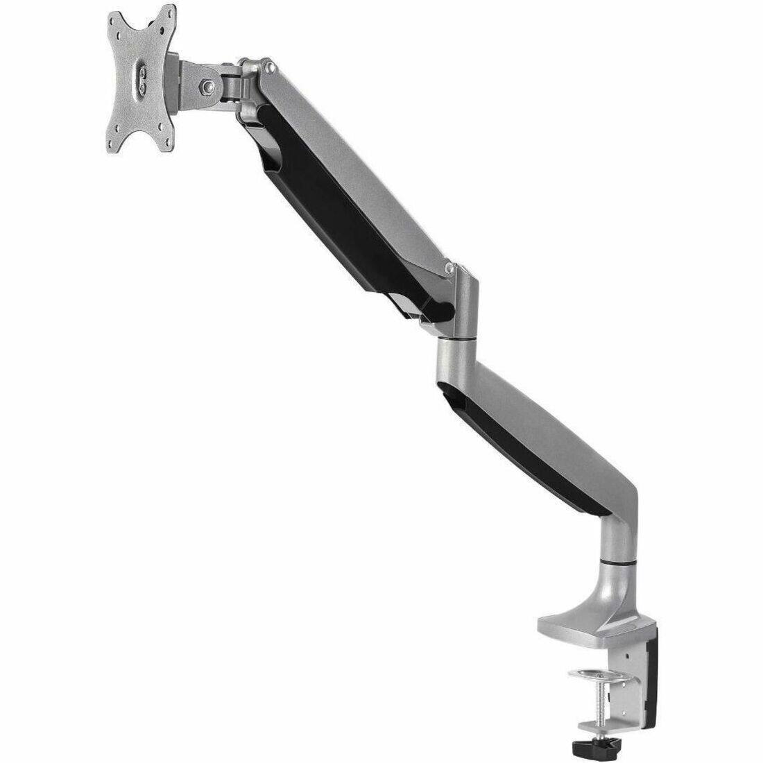 Front. SIIG - Single 45" Monitor Arm Mount 26.4 lbs - Gray.