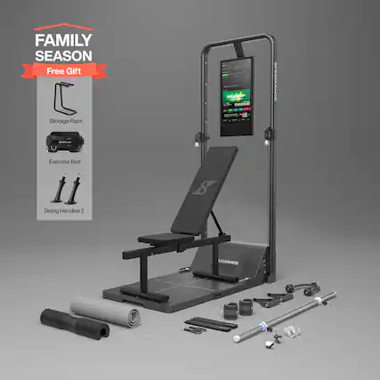 FAMILY SEASON
Free Gift
- Storage Rack
- Exercise Belt
- Skiing Handles 2
WELLNESS+
SPEEDIANCE
