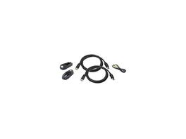 IOGEAR - G2L9202UTAA3 6ft Dual View DisplayPort, USB KVM Cable Kit with Audio (TAA) - 1 PACK