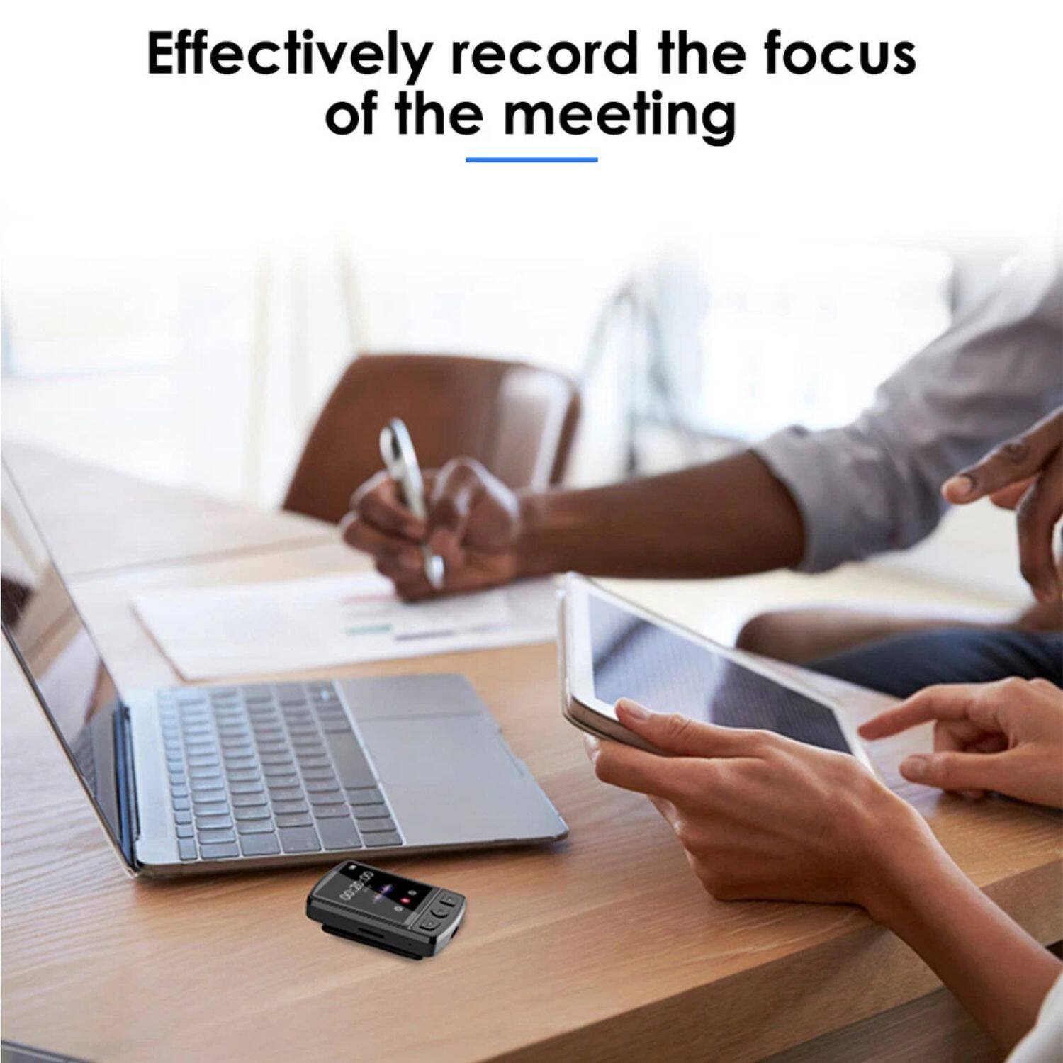 Effectively record the focus of the meeting