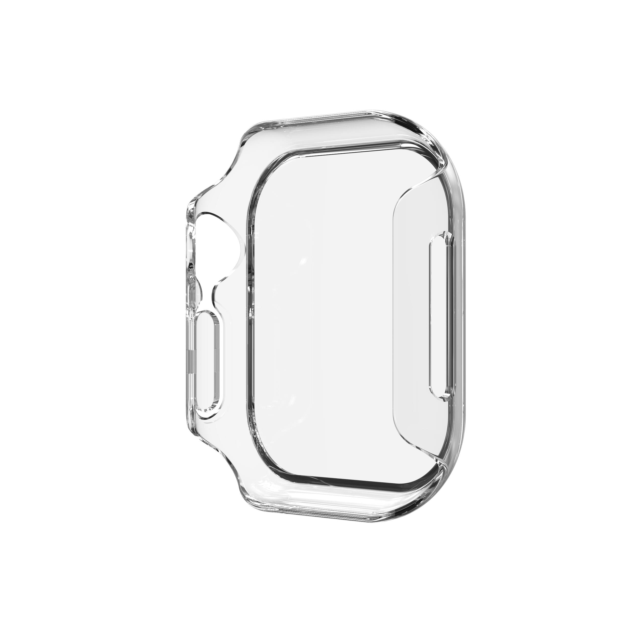 Alt View 19. ZAGG - InvisibleShield Glass Elite 360 Integrated Bumper + Screen Protection for Apple Watch Series 11/10 Small - Clear.