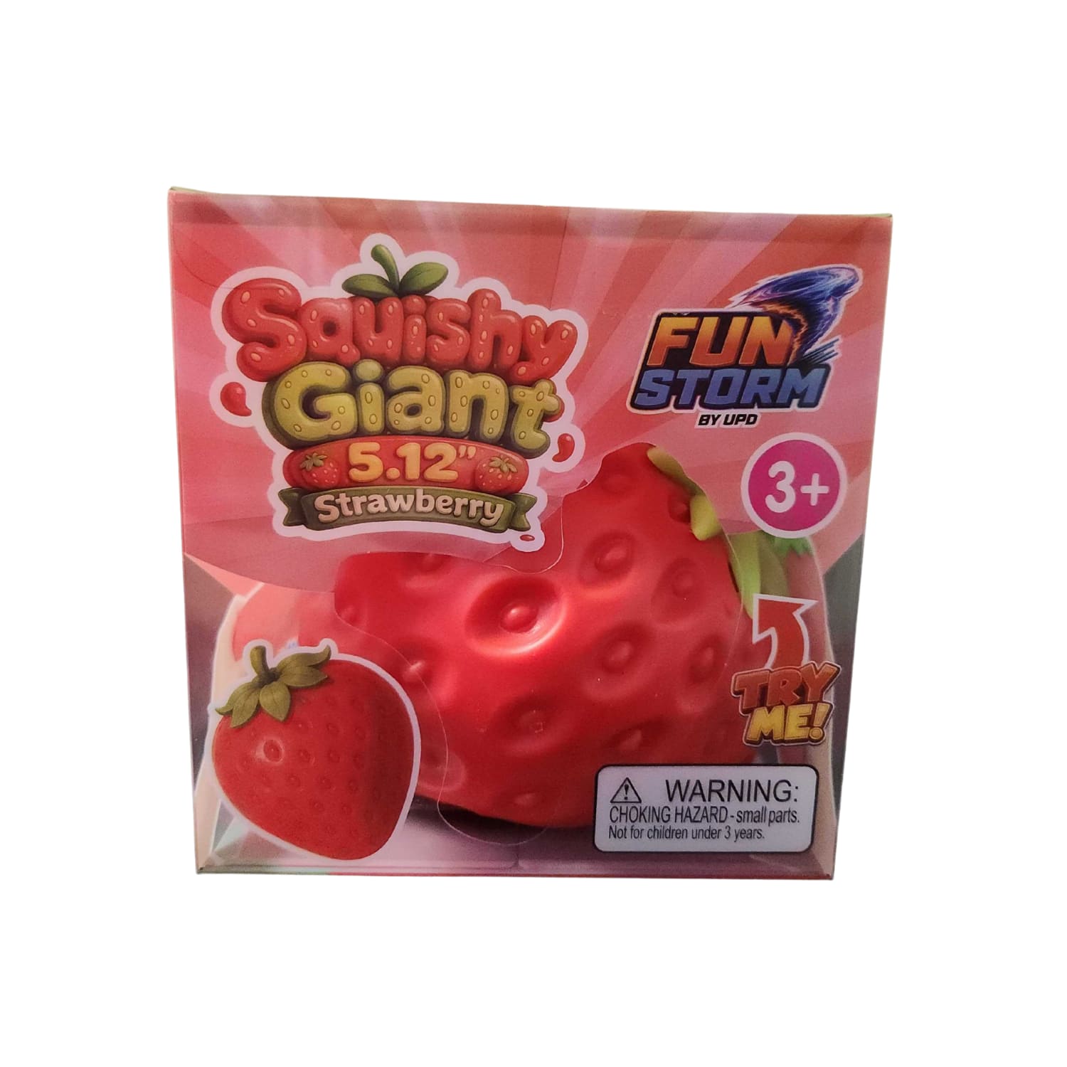 "Fun Storm - Giant 5"" Strawberry Scented Squishy Toy" price history on PriceWatchPro