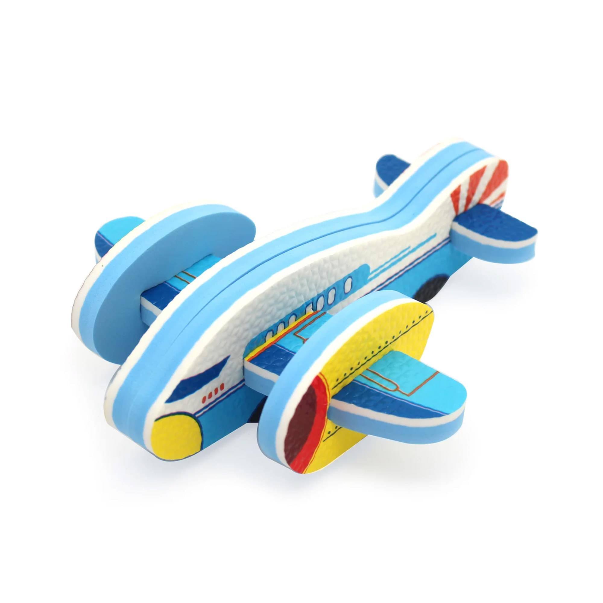 Alt View 10. TriAction Toys - Sunta Play Mat DIY Airport and Plane | 9 Piece Set - Multicolored.