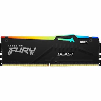 Kingston FURY Beast 32GB DDR5 6000MHz RAM (2x16GB) Model Kingston FURY Beast 32GB DDR5 6000MHz RAM (2x16GB) Model