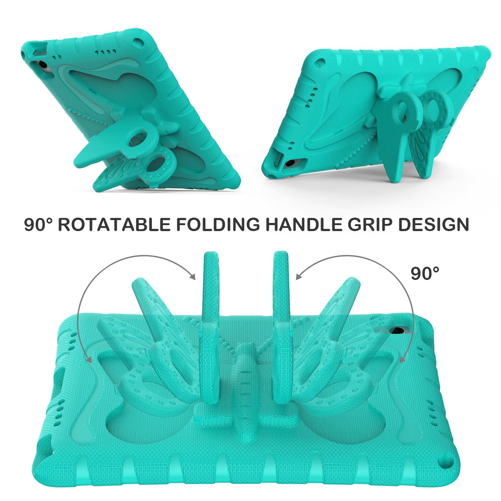 90° ROTATABLE FOLDING HANDLE GRIP DESIGN